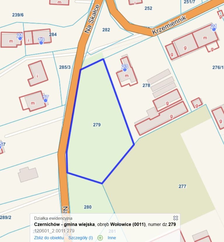 Działka  pokojowe na Sprzedaż
