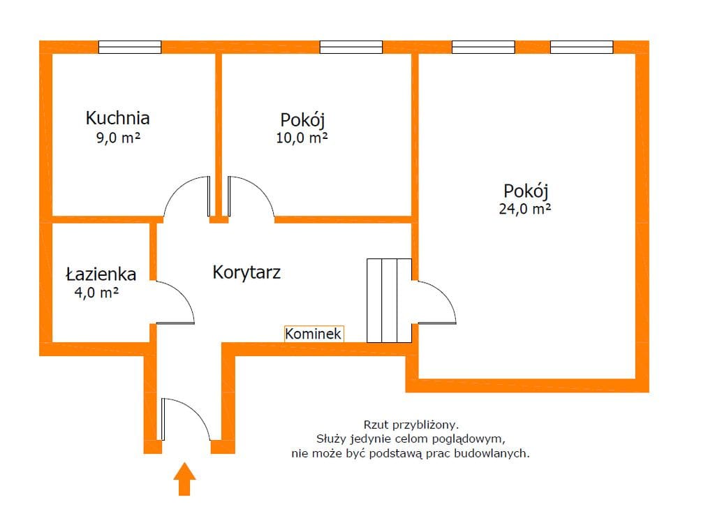 Mieszkanie 2 pokojowe na Sprzedaż