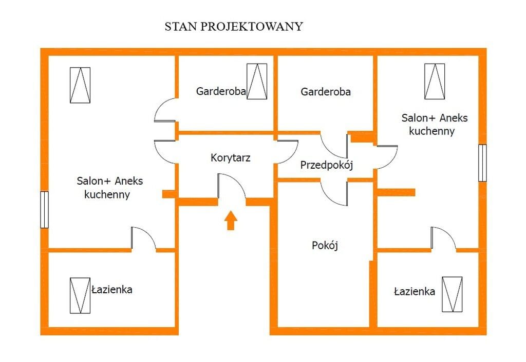 Mieszkanie 3 pokojowe na Sprzedaż