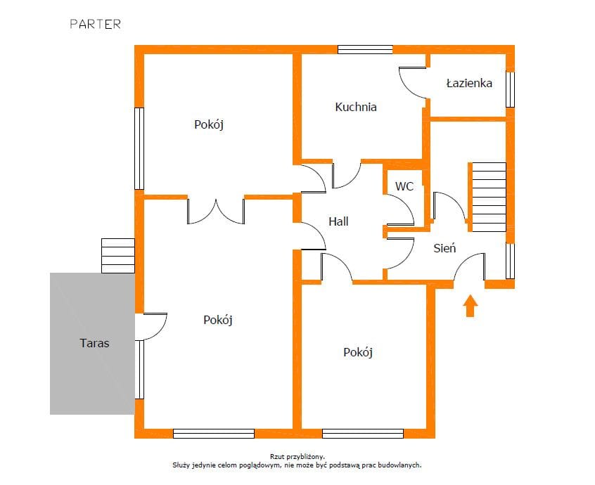 Dom 4 pokojowe na Sprzedaż