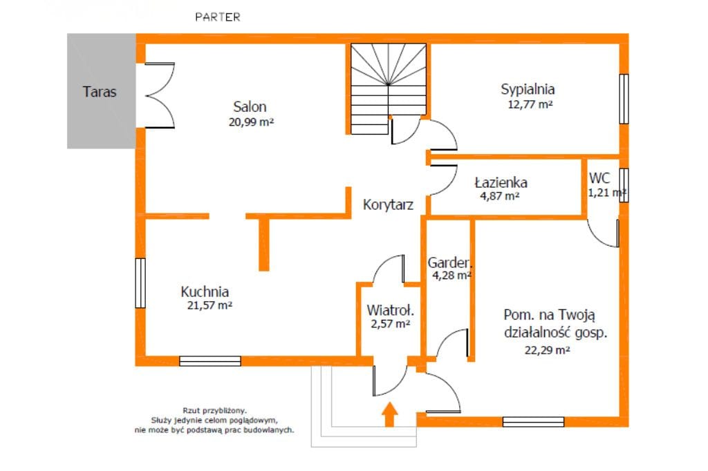 Dom 5 pokojowe na Sprzedaż