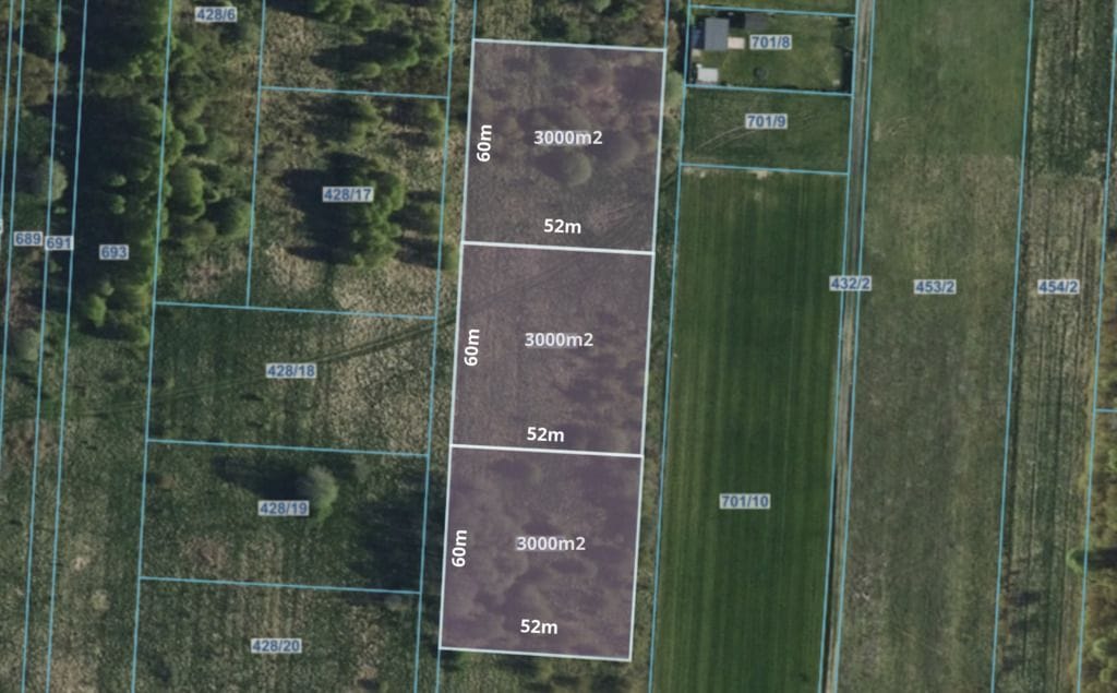 Działka  pokojowe na Sprzedaż