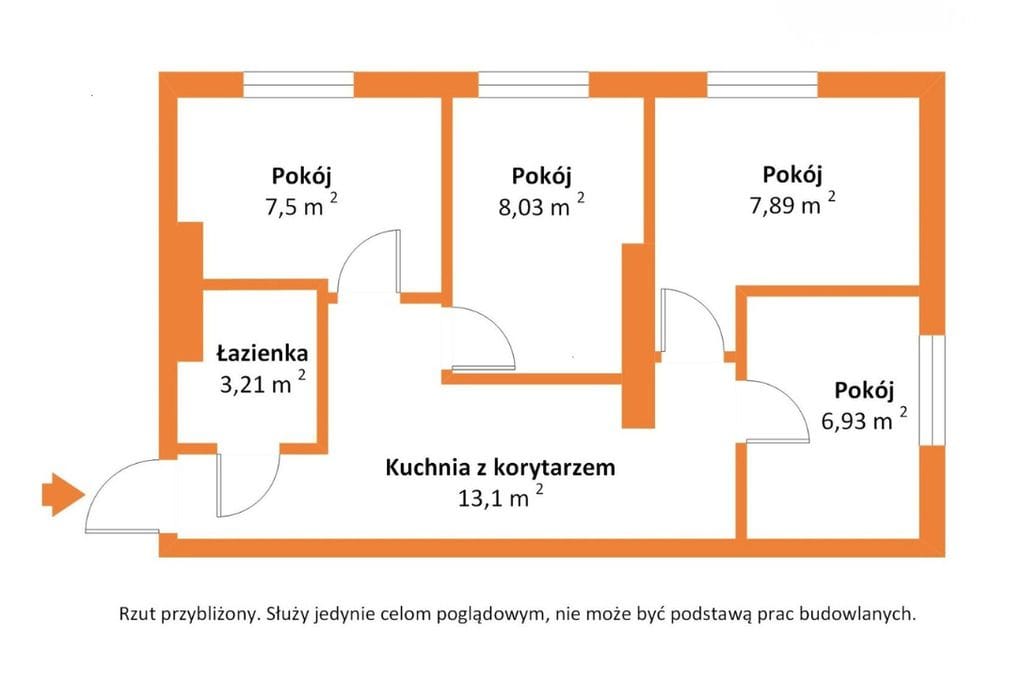 Mieszkanie 4 pokojowe na Sprzedaż