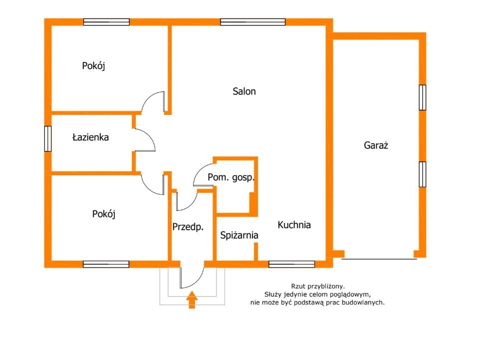 Dom 3 pokojowe na Sprzedaż