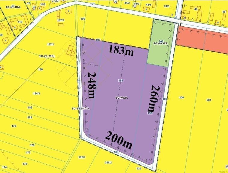 Działka  pokojowe na Sprzedaż