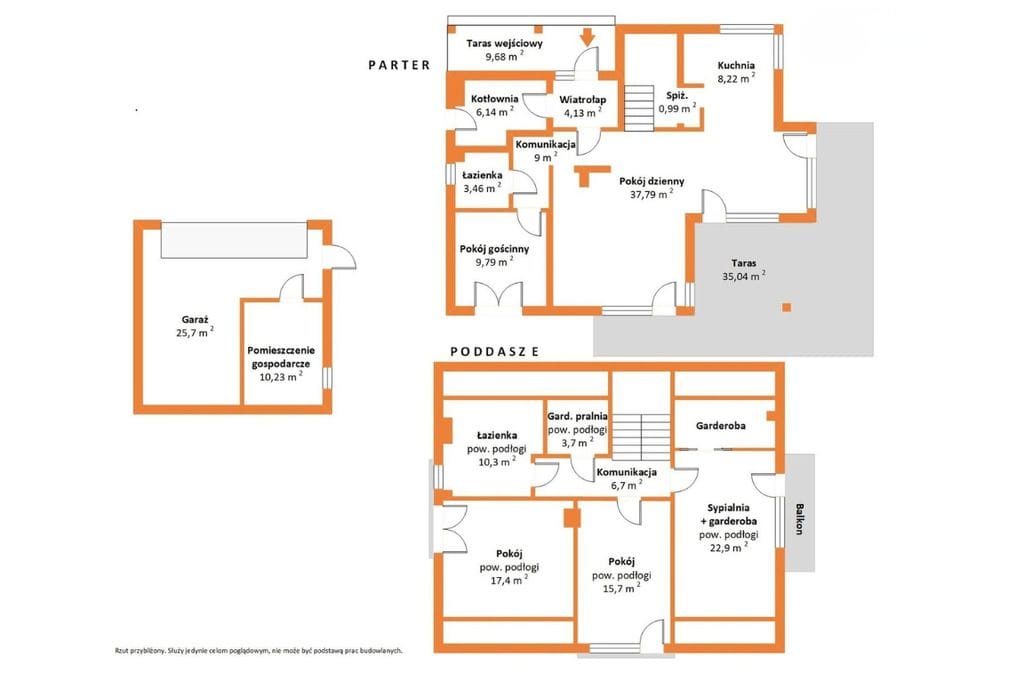 Dom 5 pokojowe na Sprzedaż