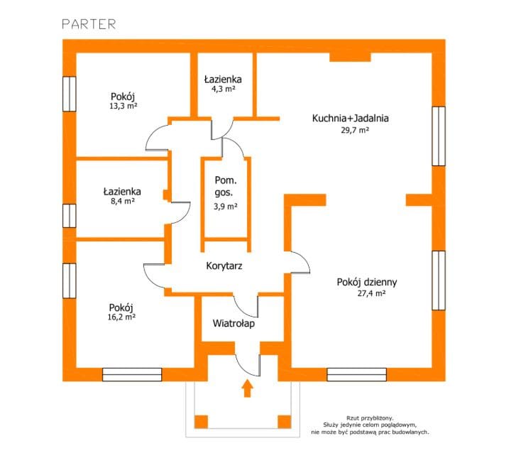 Dom 3 pokojowe na Sprzedaż