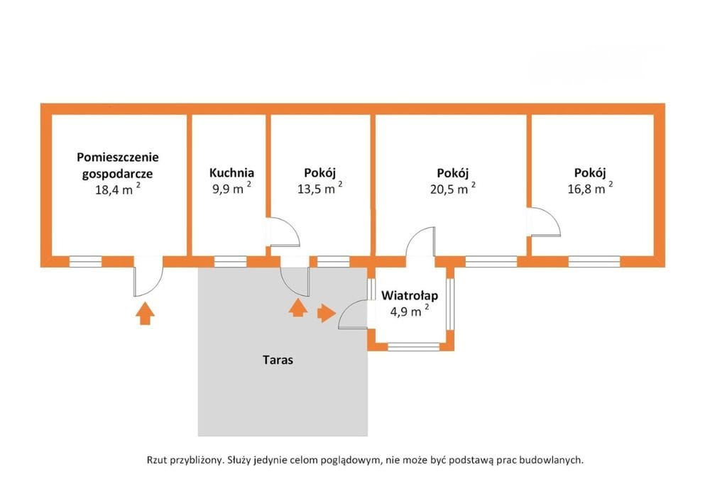 Dom 3 pokojowe na Sprzedaż