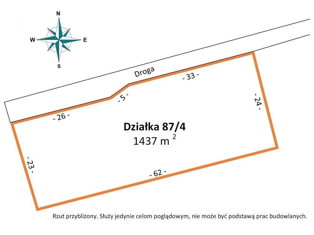 Działka  pokojowe na Sprzedaż
