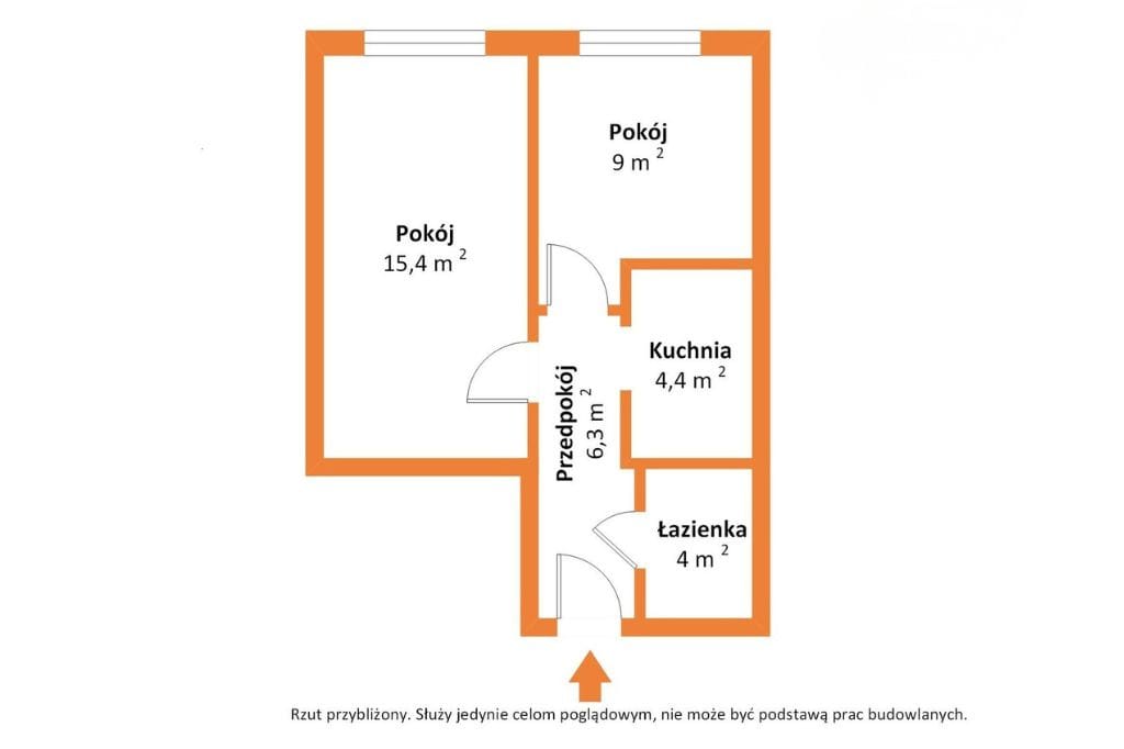 Mieszkanie 2 pokojowe na Sprzedaż