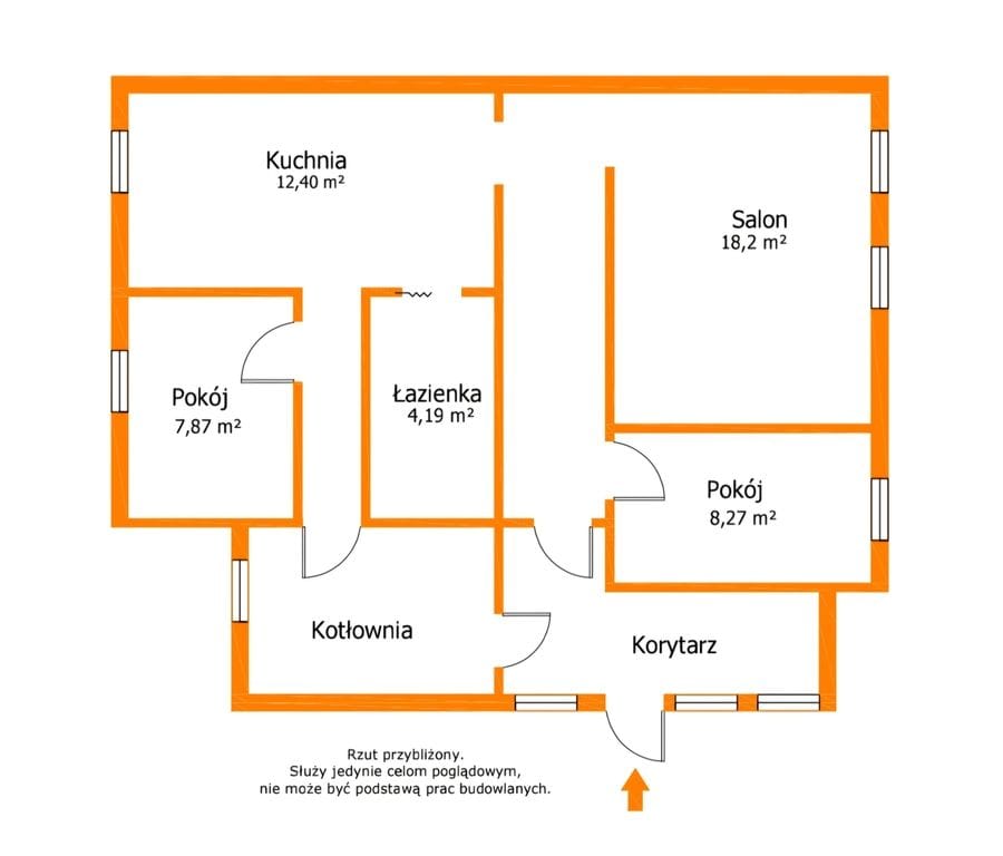 Dom 3 pokojowe na Sprzedaż