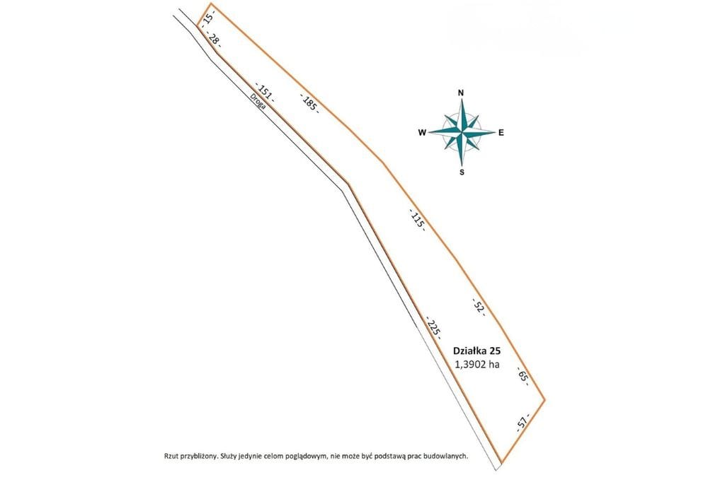 Działka  pokojowe na Sprzedaż