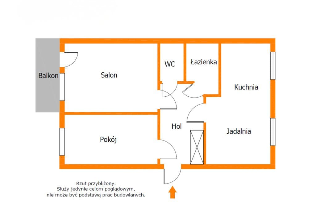 Mieszkanie 3 pokojowe na Sprzedaż
