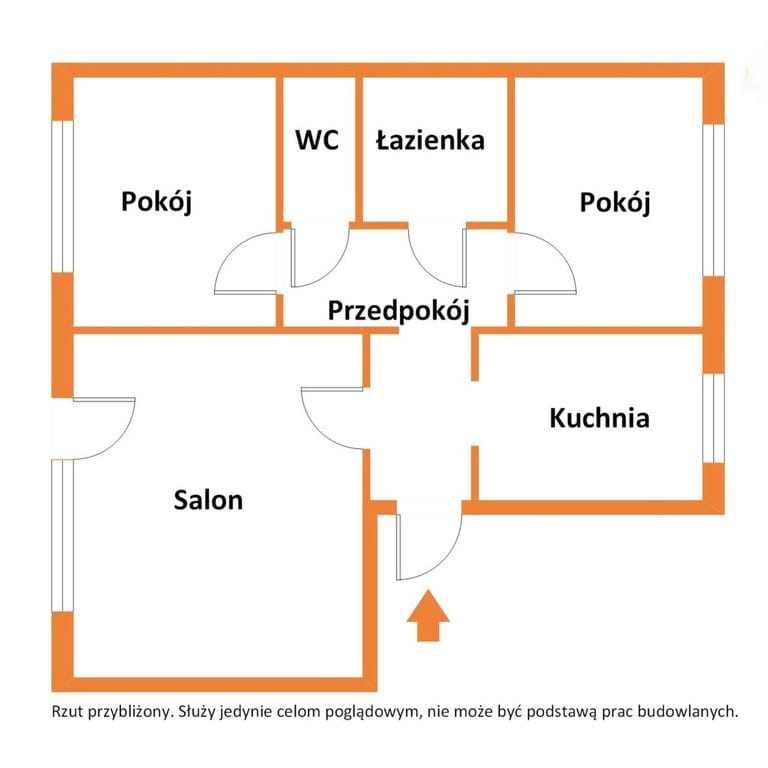 Mieszkanie 3 pokojowe na Sprzedaż