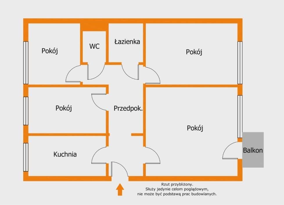 Mieszkanie 4 pokojowe na Sprzedaż