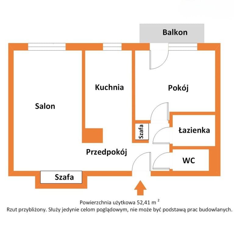 Mieszkanie 2 pokojowe na Sprzedaż