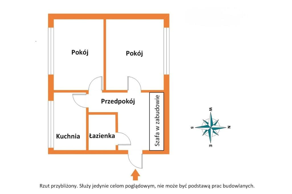 Mieszkanie 2 pokojowe na Sprzedaż