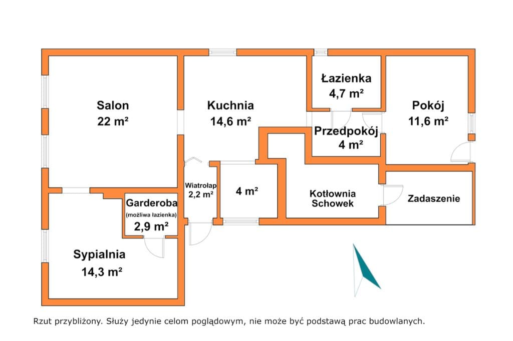 Dom 3 pokojowe na Sprzedaż