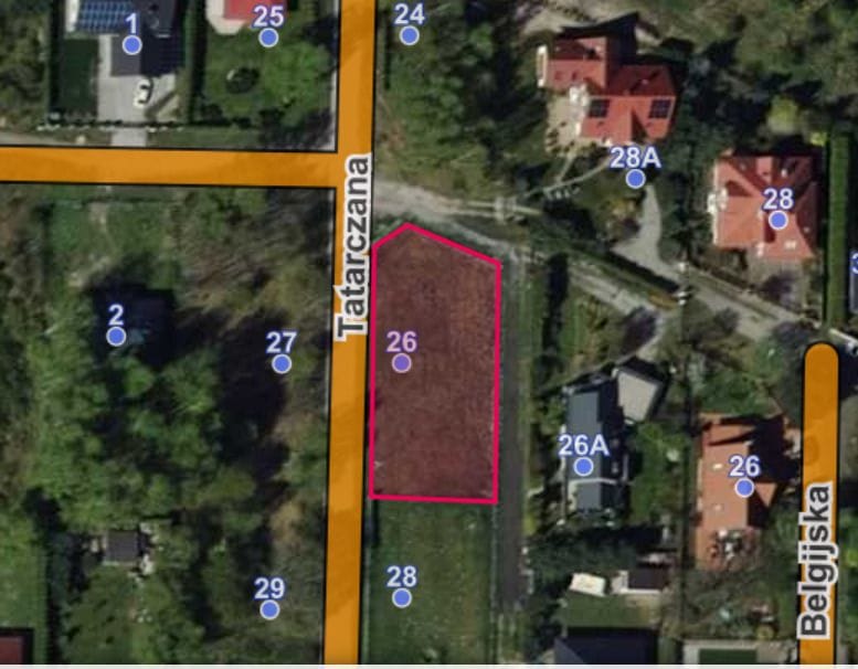 Działka  pokojowe na Sprzedaż