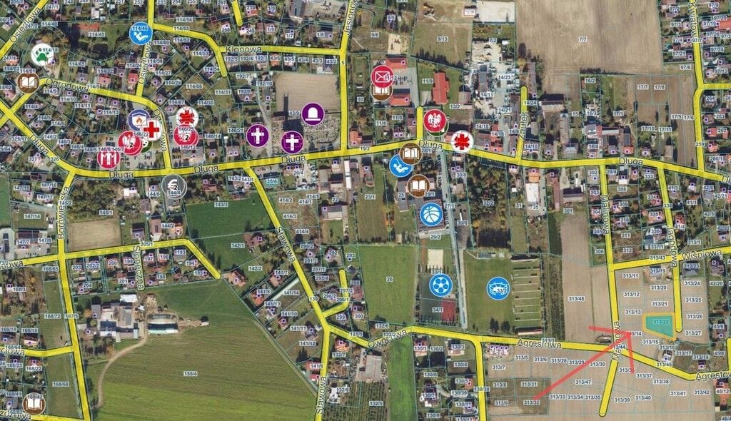 Działka  pokojowe na Sprzedaż