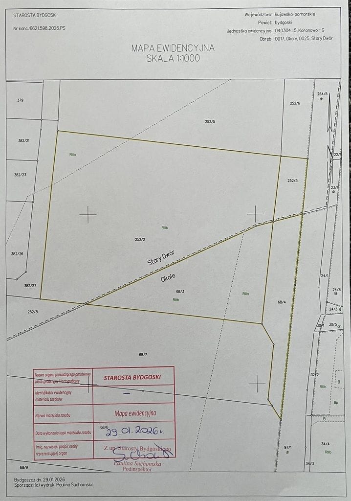 Działka  pokojowe na Sprzedaż