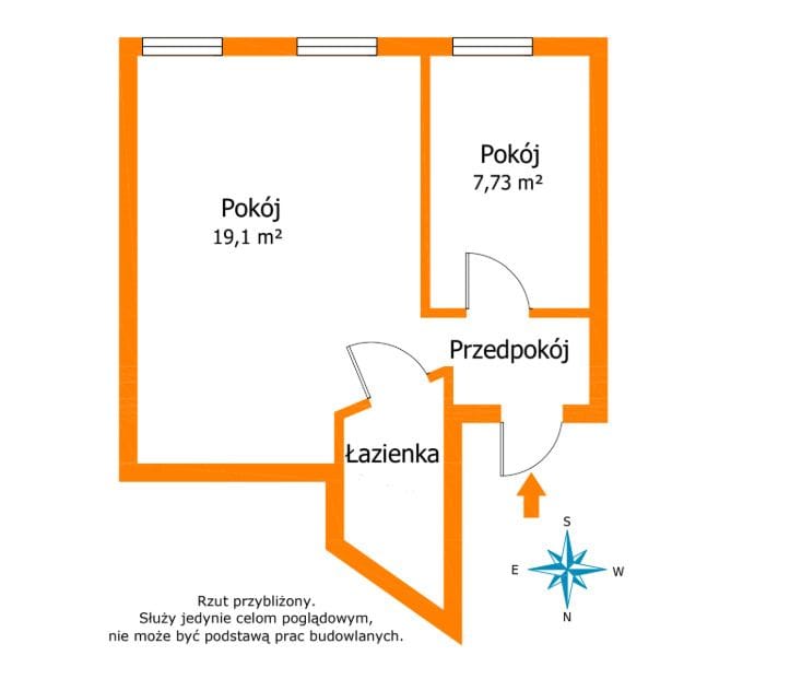 Mieszkanie 2 pokojowe na Sprzedaż