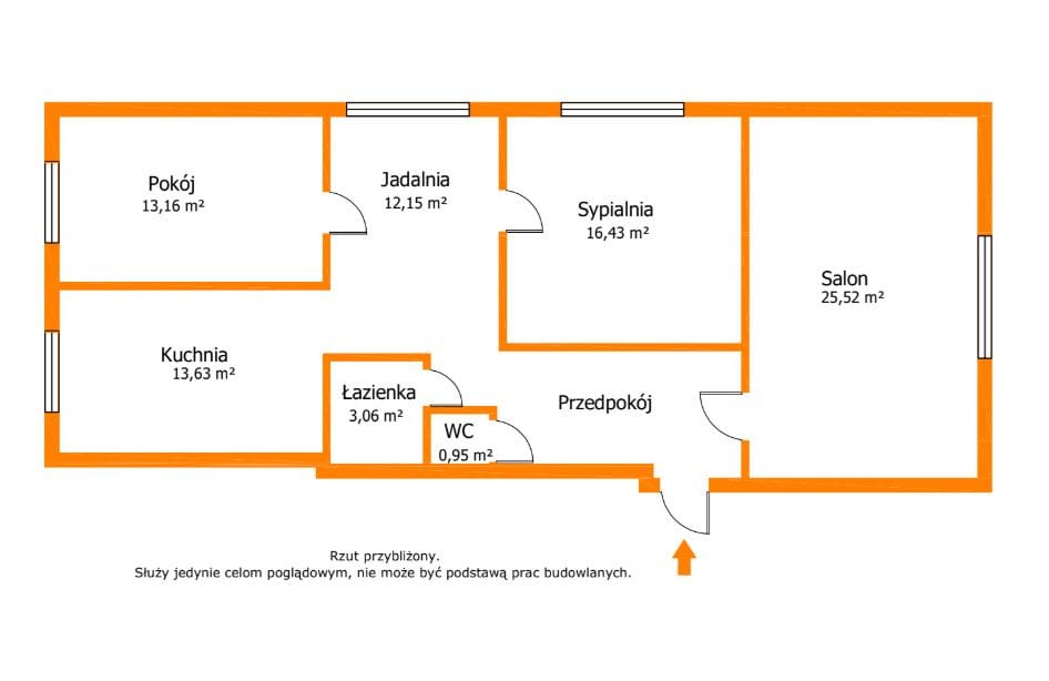 Mieszkanie 4 pokojowe na Sprzedaż