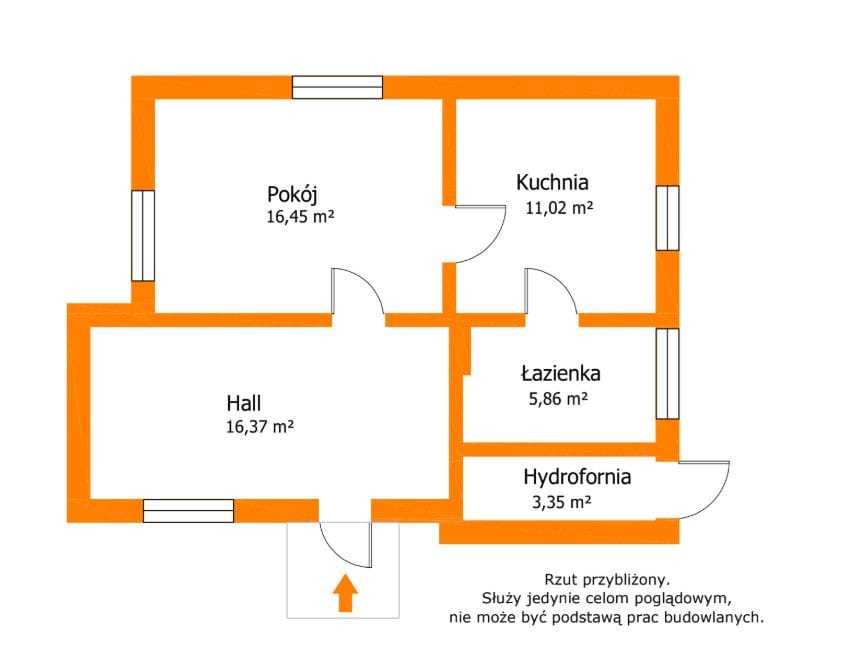 Dom 2 pokojowe na Sprzedaż