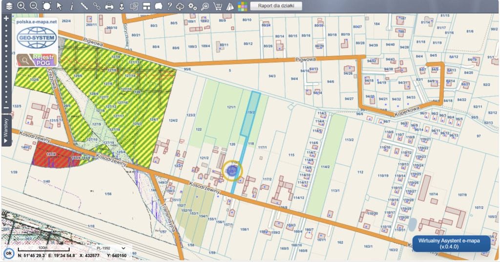 Działka  pokojowe na Sprzedaż