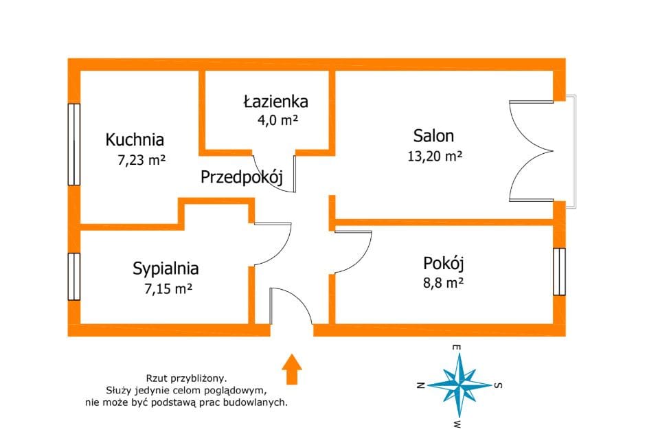 Mieszkanie 3 pokojowe na Sprzedaż