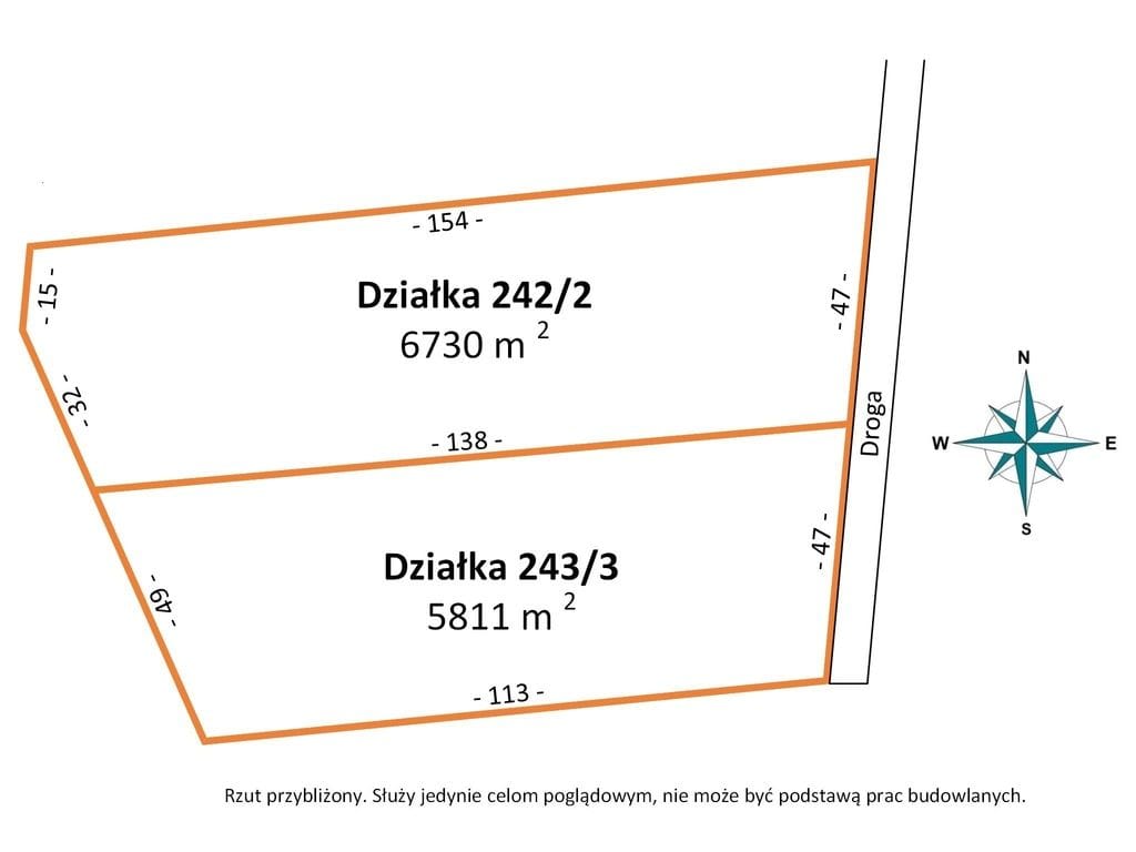 Działka  pokojowe na Sprzedaż