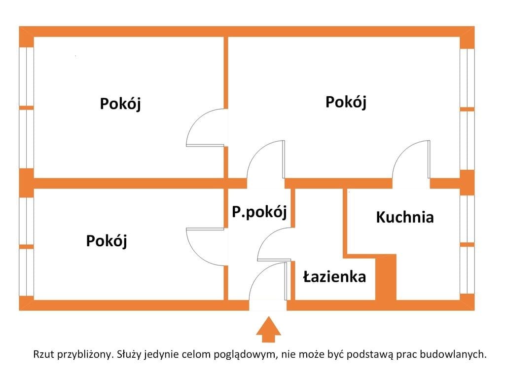 Mieszkanie 3 pokojowe na Sprzedaż