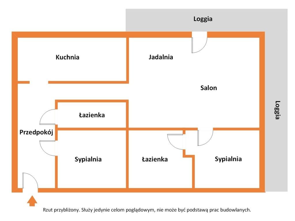 Mieszkanie 3 pokojowe na Sprzedaż