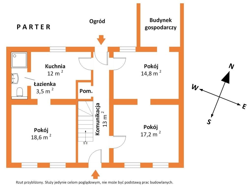 Dom 5 pokojowe na Sprzedaż