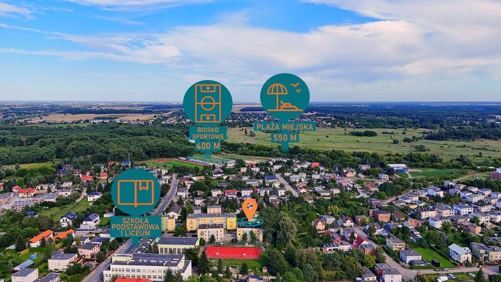 Mieszkanie 2 pokojowe na Sprzedaż