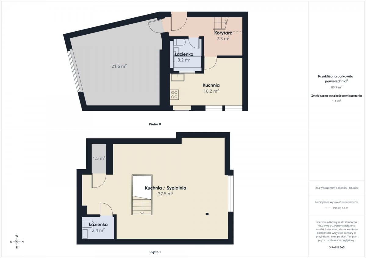 Mieszkanie 2 pokojowe na Sprzedaż