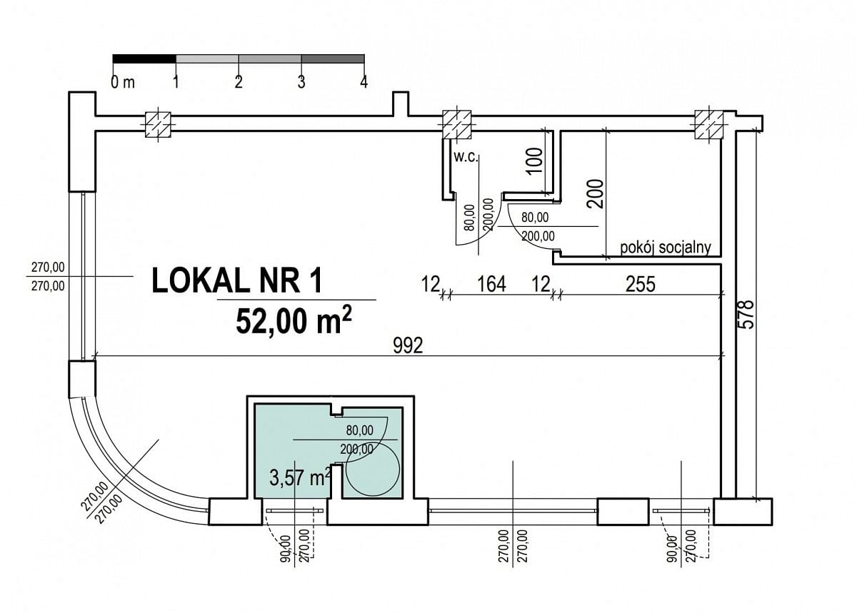 Lokal użytkowy  pokojowe na Wynajem