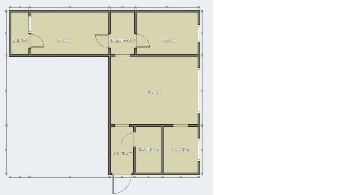 Mieszkanie 3 pokojowe na Sprzedaż