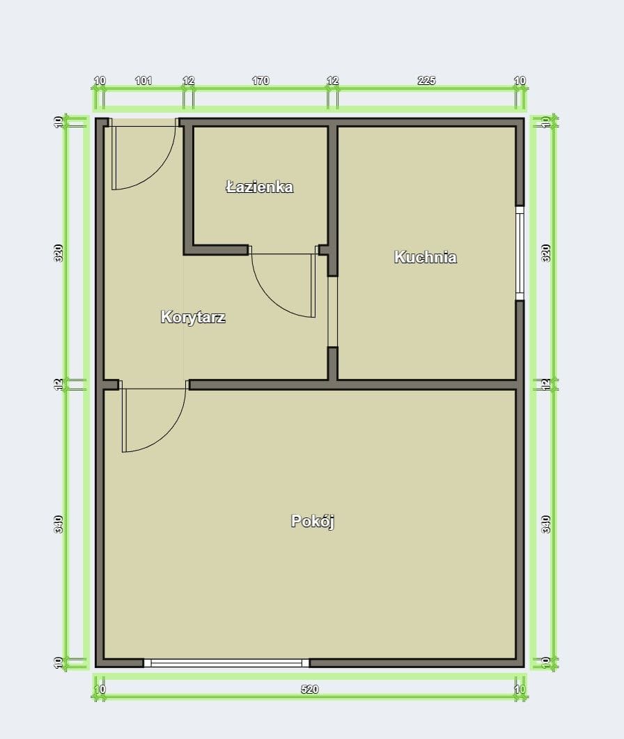 Mieszkanie 1 pokojowe na Wynajem