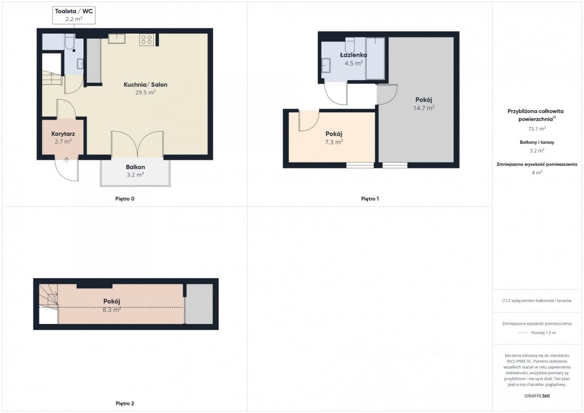 Mieszkanie 4 pokojowe na Sprzedaż