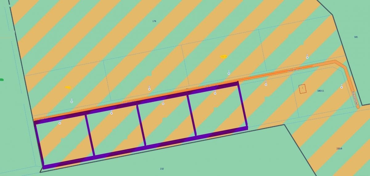 Działka  pokojowe na Sprzedaż