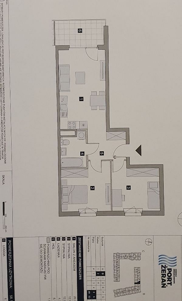 Mieszkanie 3 pokojowe na Sprzedaż