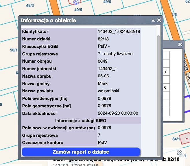 Działka  pokojowe na Sprzedaż