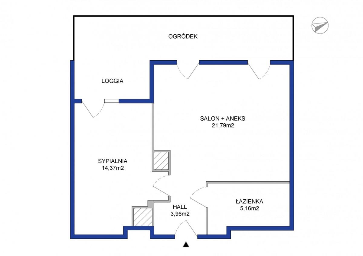 Mieszkanie 2 pokojowe na Sprzedaż