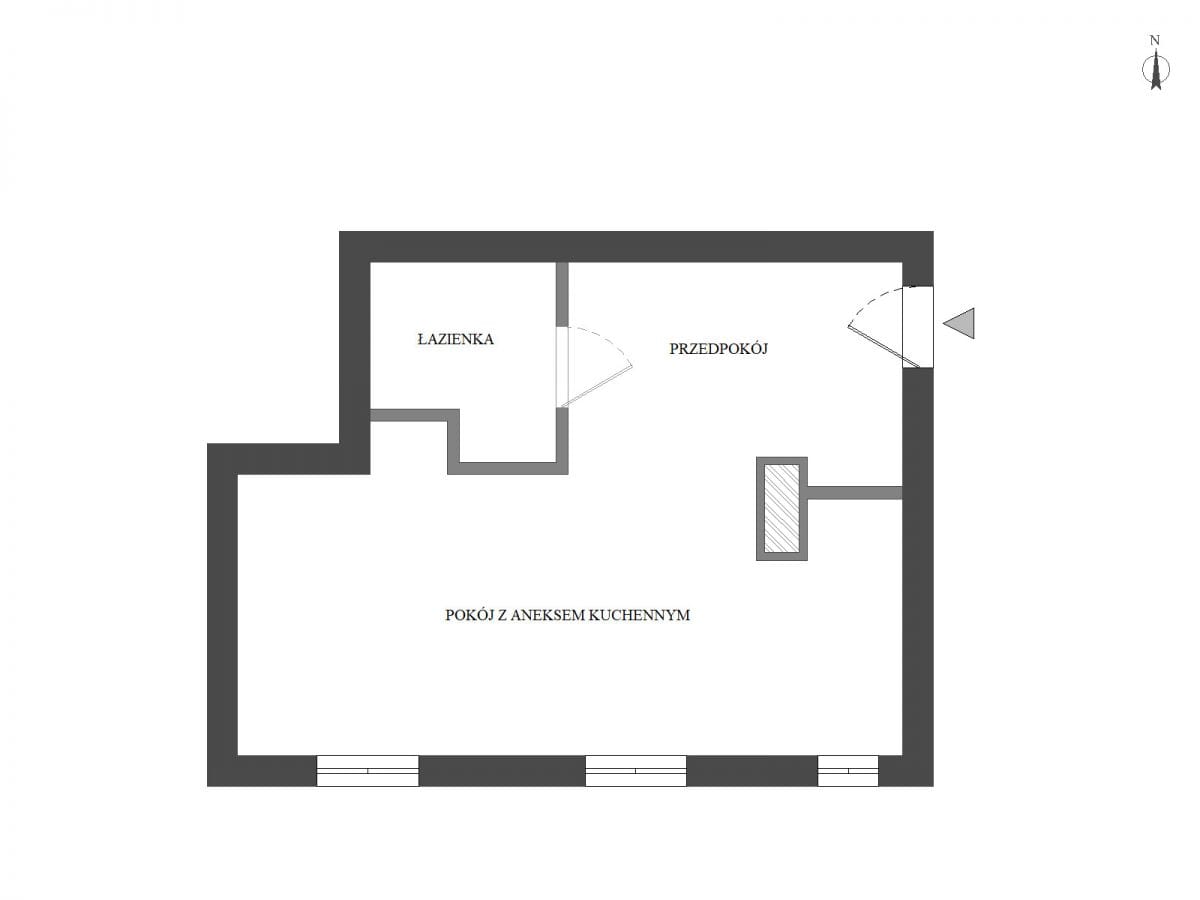 Mieszkanie 1 pokojowe na Wynajem