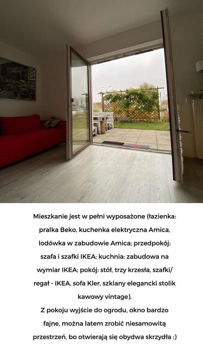 Mieszkanie 1 pokojowe na Sprzedaż