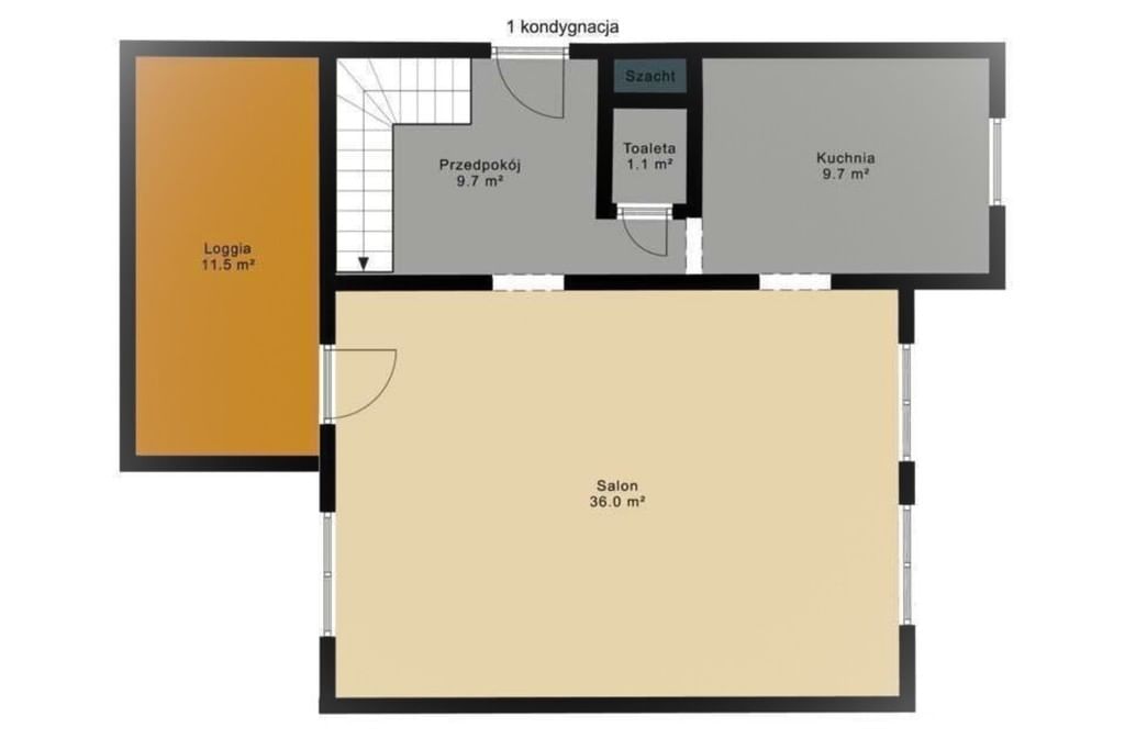 Mieszkanie 3 pokojowe na Sprzedaż