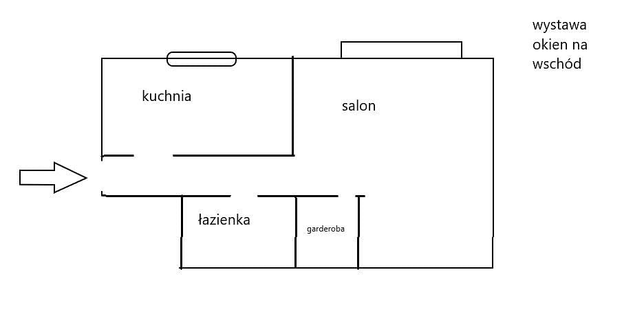 Mieszkanie 1 pokojowe na Sprzedaż