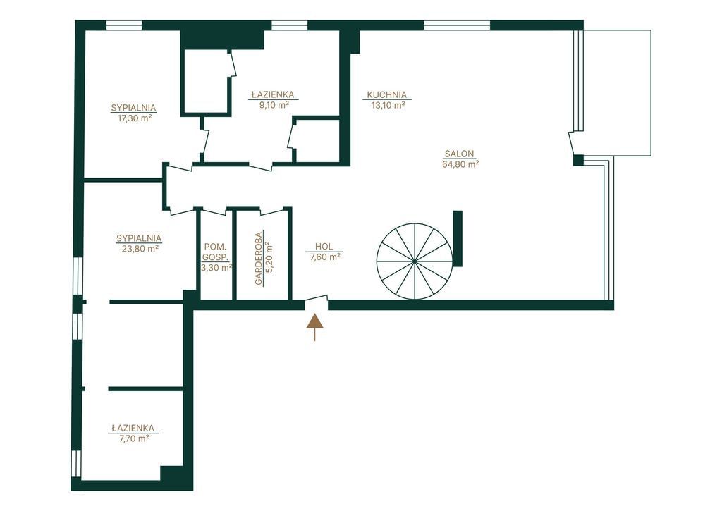 Mieszkanie 3 pokojowe na Sprzedaż