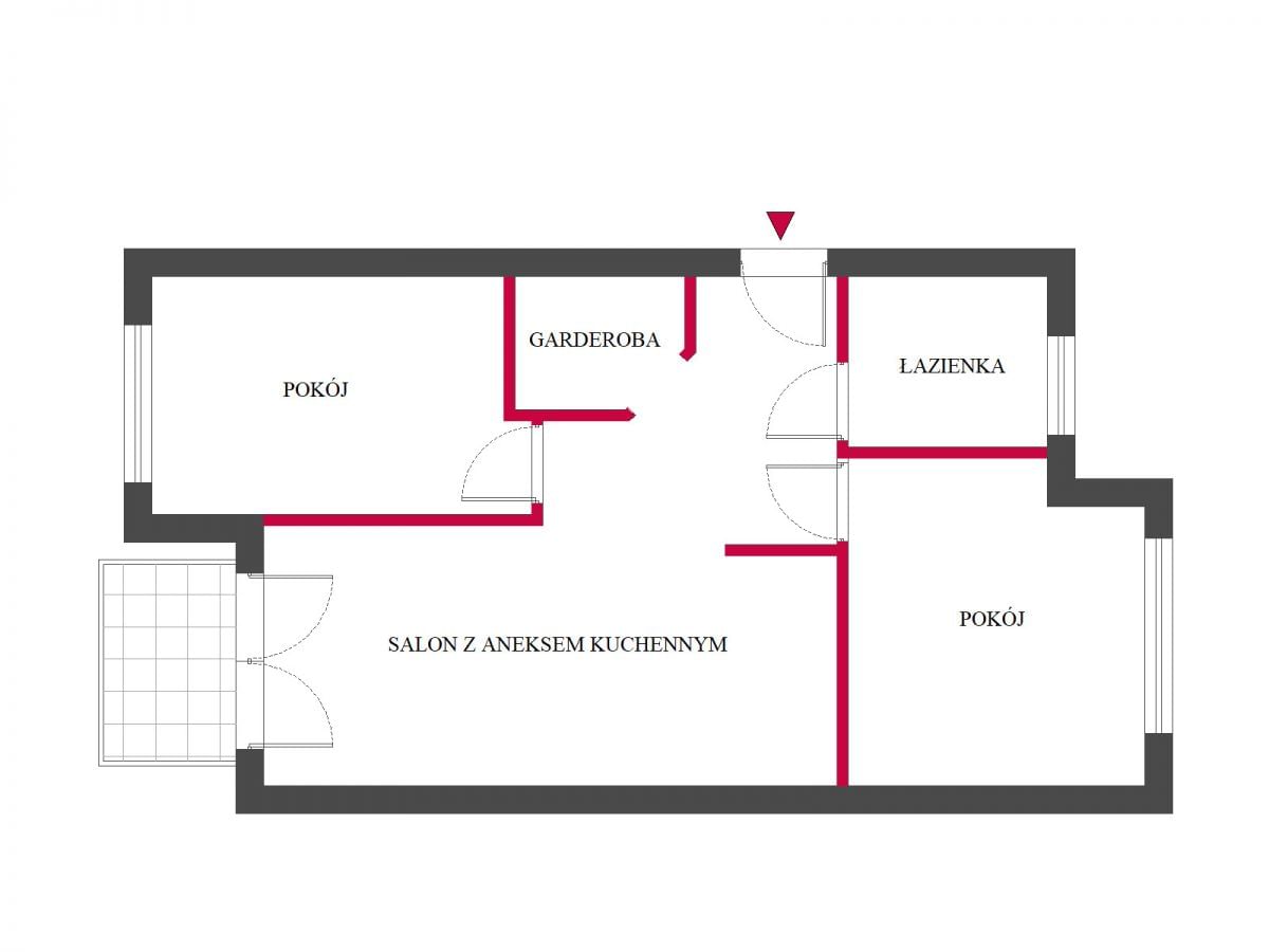 Mieszkanie 3 pokojowe na Sprzedaż